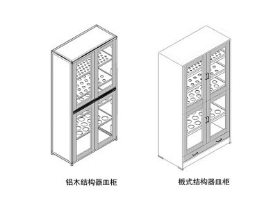 器皿柜样式图